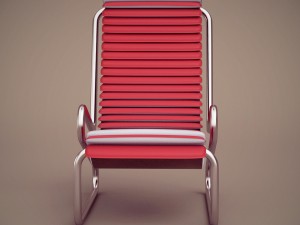 busnelli armadillo armchair 3D Model