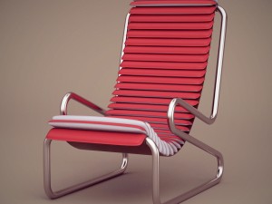busnelli armadillo armchair 3D Model
