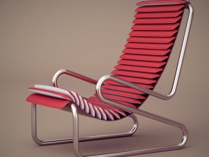 busnelli armadillo armchair 3D Model