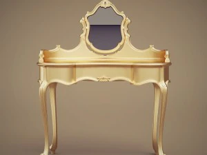 belloni dressing table 2839 il classico 3D Model