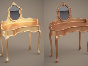 belloni dressing table 2839 il classico Model 3D