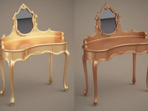 belloni dressing table 2839 il classico 3D Model