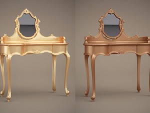 belloni dressing table 2839 il classico Model 3D