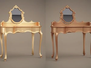 belloni dressing table 2839 il classico 3D Model