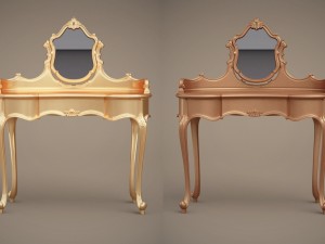 belloni dressing table 2839 il classico Model 3D