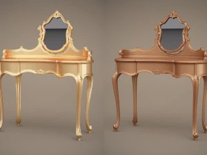 belloni dressing table 2839 il classico 3D Model