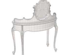 belloni dressing table 2839 il classico Model 3D