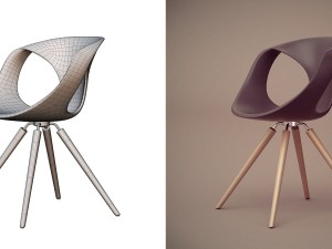 tonon up chair 907 3D Модель