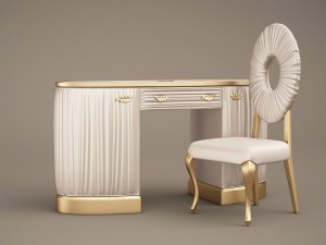 1dbelloni allure vanity desk and chair subliminal 3D Model