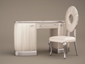 1dbelloni allure vanity desk and chair subliminal Model 3D