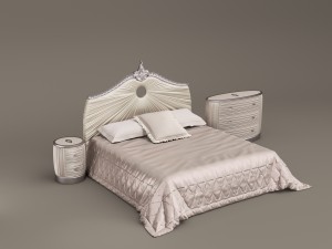 1dbelloni allure bedroom set subliminal 3Dモデル