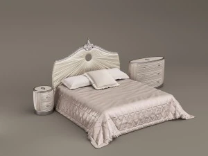 1dbelloni allure bedroom set subliminal 3D Model
