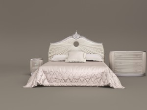 1dbelloni allure bedroom set subliminal 3Dモデル