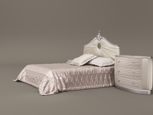 1dbelloni allure bedroom set subliminal 3Dモデル