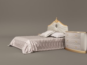 1dbelloni allure bedroom set subliminal 3Dモデル