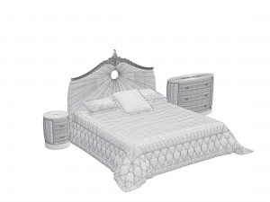 1dbelloni allure bedroom set subliminal 3Dモデル