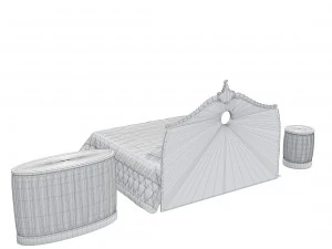 1dbelloni allure bedroom set subliminal 3D Model