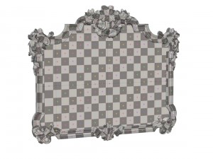 green apple mirror frame 902968 3D 모델