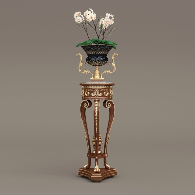 modenese gastone vase tripod Modelo 3D .c4d .max .obj .3ds .fbx .stl .blend 