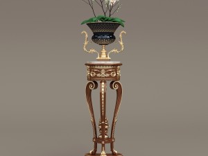 modenese gastone vase tripod 3D Model