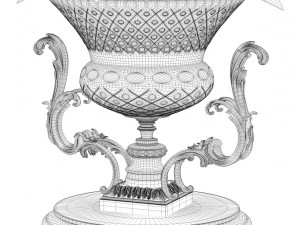 modenese gastone vase tripod Modelo 3D