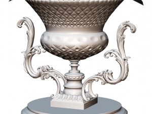 modenese gastone vase tripod Modelo 3D