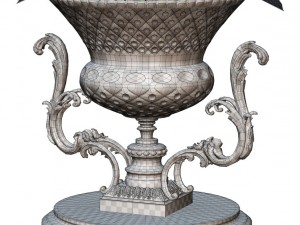 modenese gastone vase tripod Modelo 3D