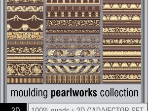 pearlworks moulding collection 3D 모델