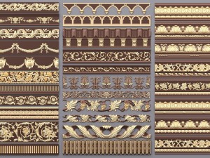 pearlworks moulding collection 3D मॉडल