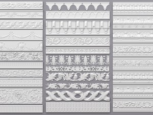 pearlworks moulding collection 3D मॉडल