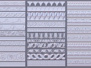 pearlworks moulding collection 3D मॉडल