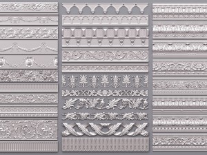pearlworks moulding collection 3D मॉडल