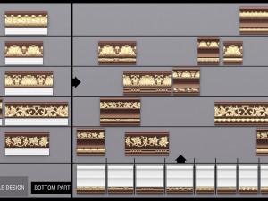pearlworks moulding collection 3D मॉडल