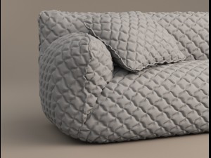 nuvola sofa 3 sizes 3D Модель