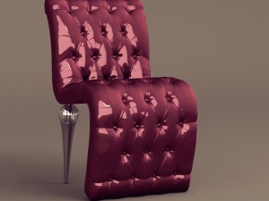 jumbo collection cloe chair passion collection 3D 모델