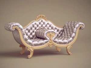 jc hermes sofa nap-72 3D Model