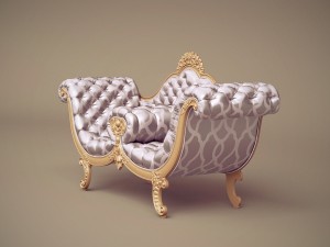 jc hermes sofa nap-72 3D Модель