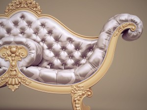 jc hermes sofa nap-72 3D Модель