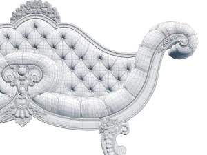 jc hermes sofa nap-72 3D Model