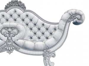 jc hermes sofa nap-72 3D Модель