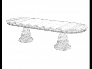 jumbo collection regency tables reg-14 reg-14-2b 3D 모델