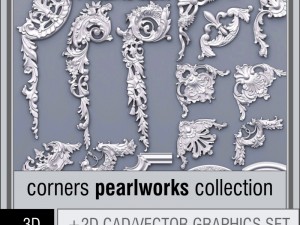 pearlworks corners collection Model 3D