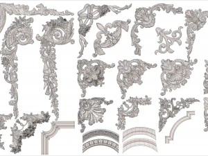pearlworks corners collection 3D Model