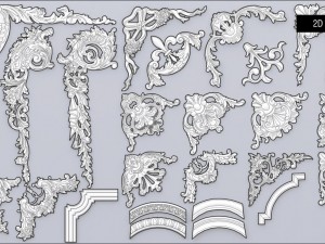 pearlworks corners collection 3D Модель