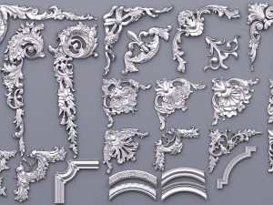 pearlworks corners collection 3D Модель