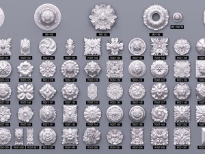 pearlworks medallions collection 3D 模型