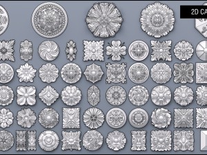 pearlworks medallions collection 3D 模型