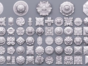 pearlworks medallions collection 3D 模型