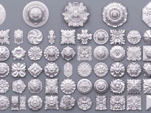 pearlworks medallions collection 3D Model