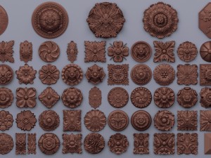 pearlworks medallions collection 3D 模型